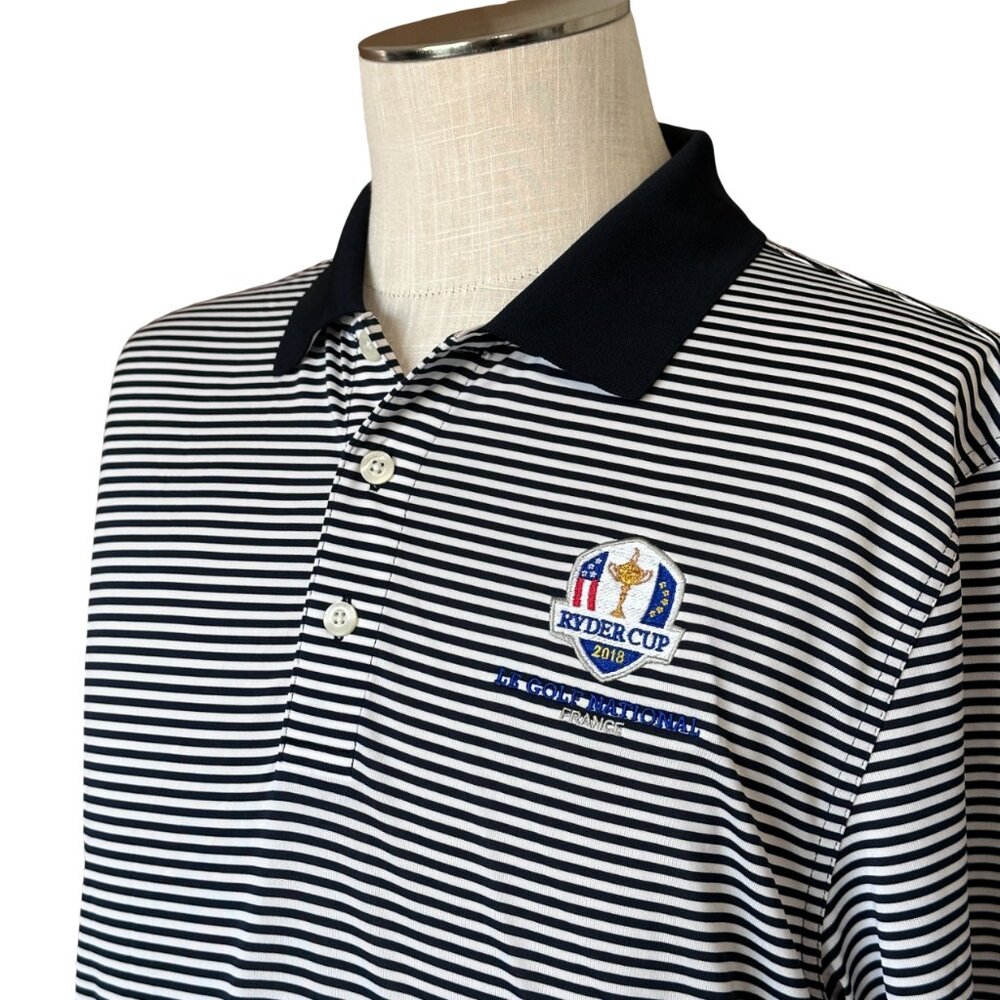 2018 Ryder Cup Le Golf National France Polo Shirt - Size Large - Cutter & Buck